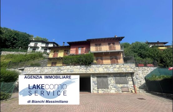 Dizzasco, villetta a schiera con giardino e box